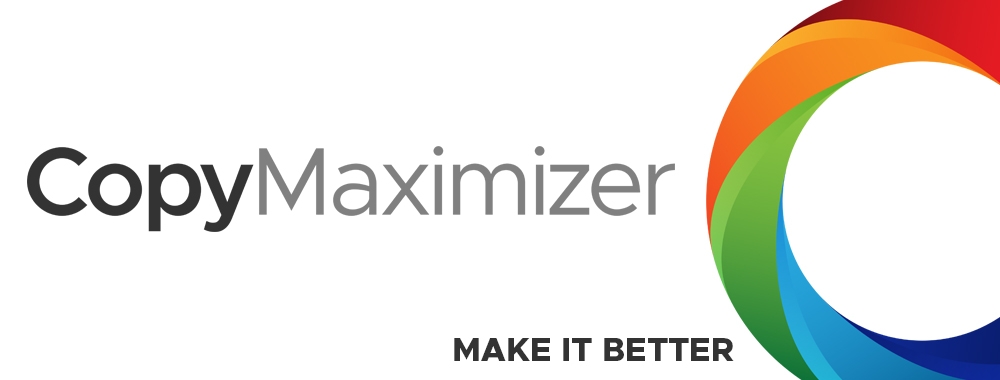 Copy Maximizer   logo design by XyloParadise