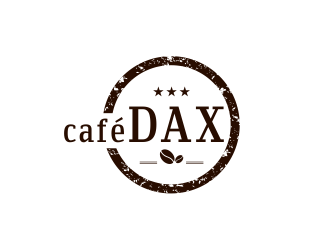 DAX Cafe logo design by stark