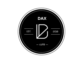 DAX Cafe logo design by zakdesign700