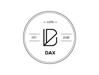 DAX Cafe logo design by zakdesign700