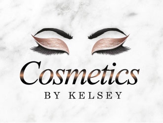 Cosmetics By kelsey logo design by REDCROW