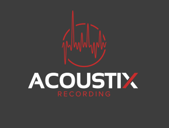 Acoustix logo design by BeDesign