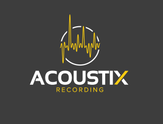 Acoustix logo design by BeDesign