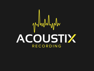 Acoustix logo design by BeDesign