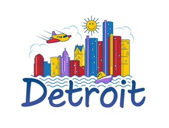 Detroit logo design by DreamLogoDesign