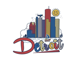 Detroit logo design by DreamLogoDesign