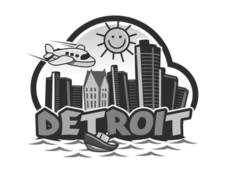 Detroit logo design by DreamLogoDesign