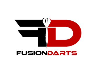 Fusion Darts logo design by torresace