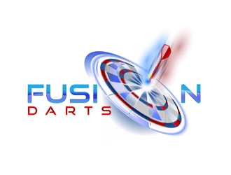 Fusion Darts logo design by DreamLogoDesign