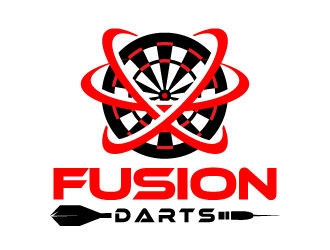 Fusion Darts logo design by J0s3Ph