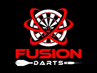 Fusion Darts logo design by J0s3Ph