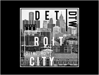 Detroit logo design by JessicaLopes