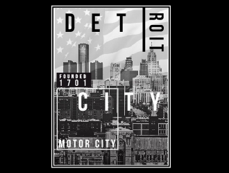 Detroit logo design by quanghoangvn92