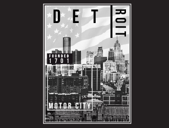 Detroit logo design by quanghoangvn92