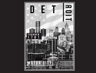 Detroit logo design by quanghoangvn92