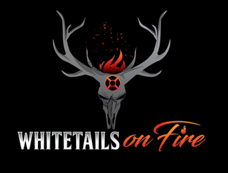 Whitetails On Fire logo design by megalogos