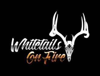 Whitetails On Fire logo design by Eliben