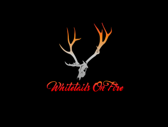 Whitetails On Fire logo design by stark