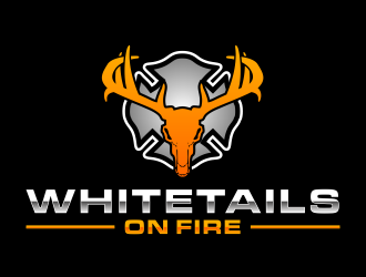 Whitetails On Fire logo design by jm77788