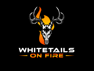 Whitetails On Fire logo design by BeDesign