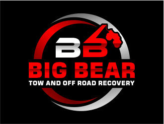 Big bear tow and off road recovery logo design by meliodas
