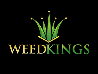 Weed Kings  logo design by DesignTeam