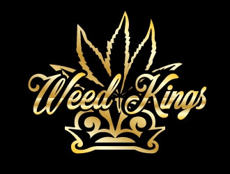 Weed Kings  logo design by samuraiXcreations