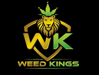 Weed Kings  logo design by REDCROW