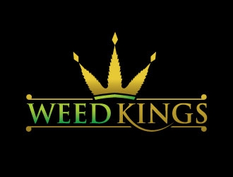 Weed Kings  logo design by REDCROW