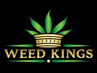 Weed Kings  logo design by eddesignswork
