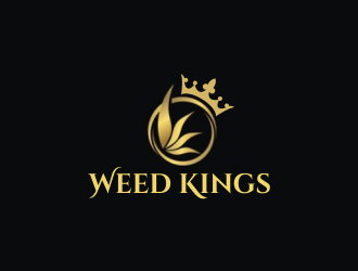 Weed Kings  logo design by giphone