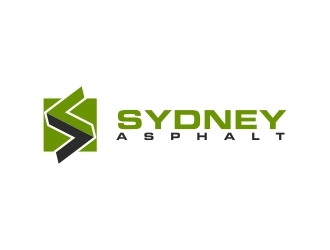 Sydney Asphalt  logo design by FloVal