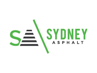 Sydney Asphalt  logo design by onep
