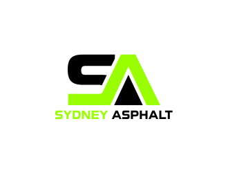 Sydney Asphalt  logo design by akhi