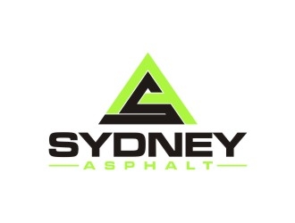 Sydney Asphalt  logo design by agil