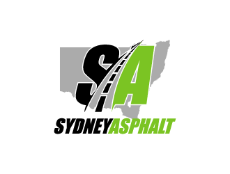 Sydney Asphalt  logo design by torresace
