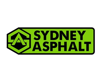Sydney Asphalt  logo design by DreamLogoDesign