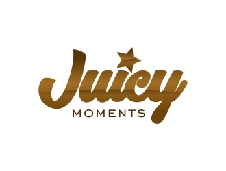 Juicy Moments logo design by FloVal