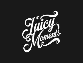 Juicy Moments logo design by mocha