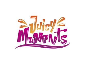 Juicy Moments logo design by Eliben