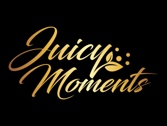 Juicy Moments logo design by jm77788