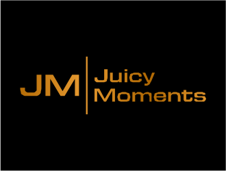 Juicy Moments logo design by meliodas