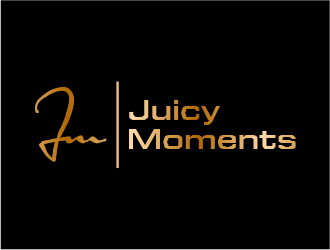 Juicy Moments logo design by meliodas
