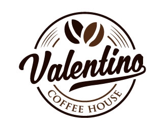 Valentino Coffee House logo design by REDCROW