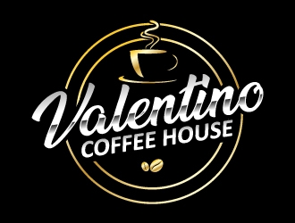 Valentino Coffee House logo design by Dddirt