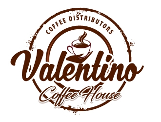 Valentino Coffee House logo design by shere