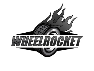 wheelrocket.com logo design by frederickgarcia