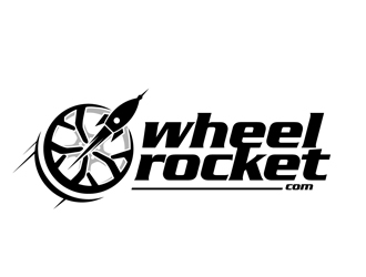 wheelrocket.com logo design by DreamLogoDesign