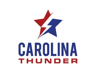 Carolina Thunder logo design by onep