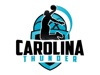 Carolina Thunder logo design by karjen